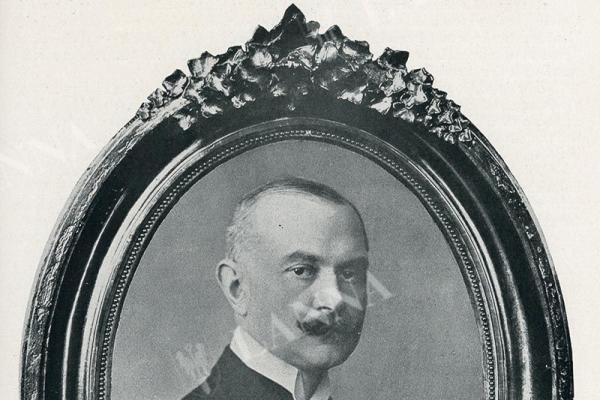 Portrét JUDr. Adalbert Franz Joseph Lanna (1867–1922). T. Žákavec, 1936.